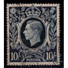 1939 - England - AFA 208 - Frimærke - Stemplet.